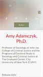 Mobile Screenshot of amyadamczyk.com